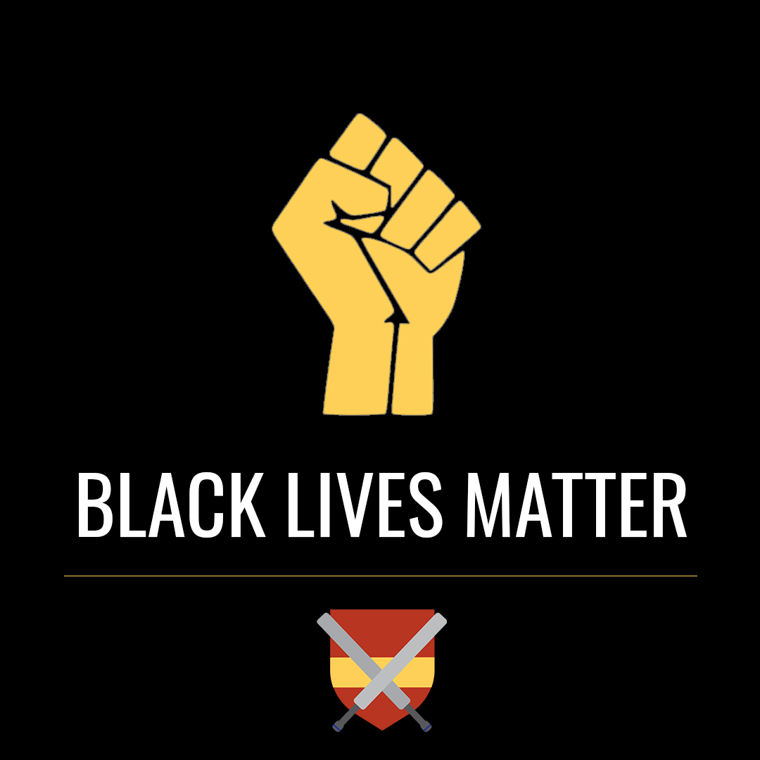 Belegarth Medieval Combat Society stands w/ Black Lives Matter